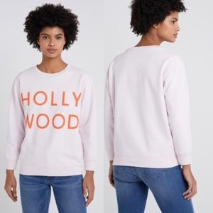 J.Crew Pink “Hollywood” Sweatshirt Sz Small